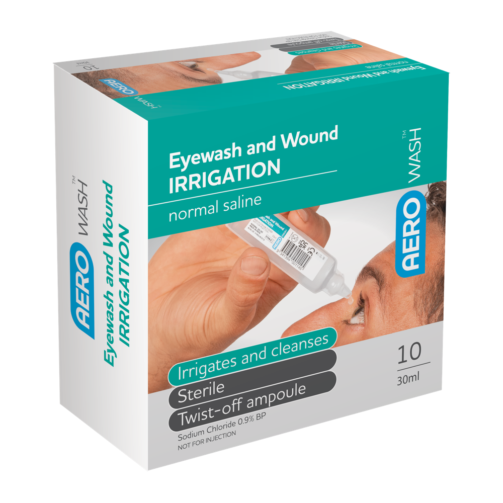Sodium Chloride Eyewash Ampoule 30mL Box of 10