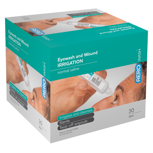 Sodium Chloride Eyewash Ampoule 30mL Box of 30
