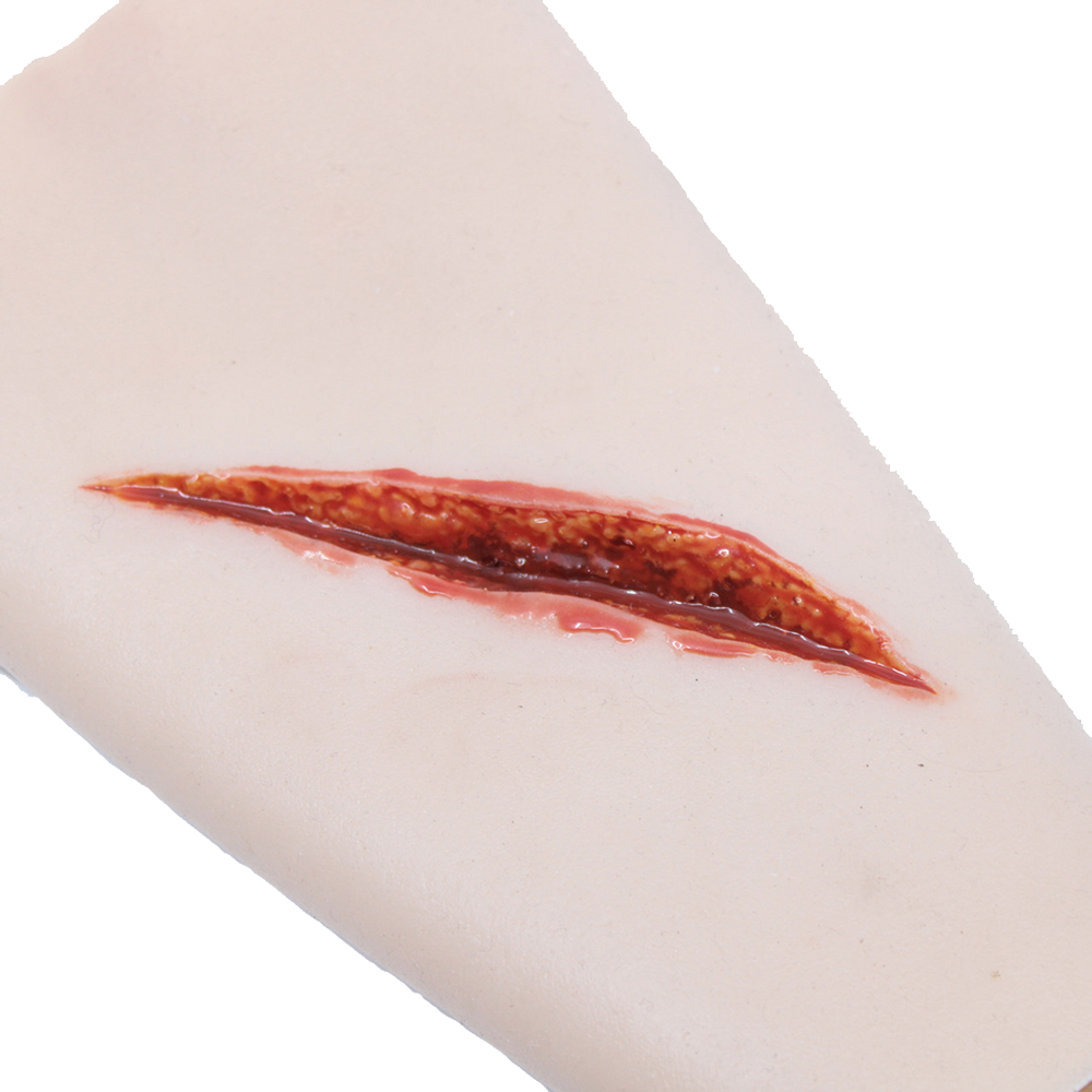 TraumaWear – Sharp Laceration Forearm with Bleeding Capacity