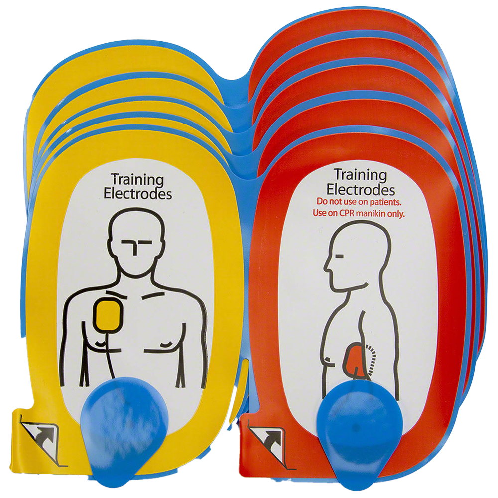 LIFEPAK CR Plus Trainer Electrodes – Adult Pack of 5