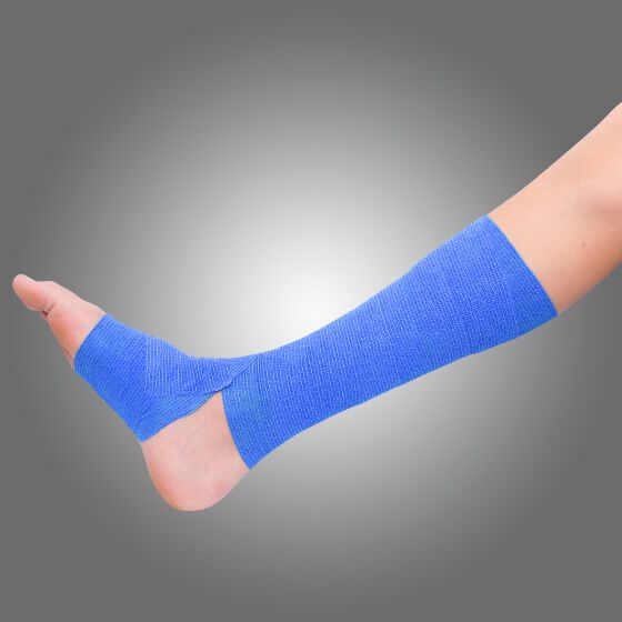 AEROBAN Cohesive Bandage 7.5cm x 4.5M Wrap of 12
