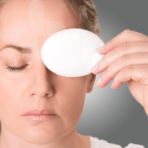 AEROPAD Non-Adherent Eye Pads 5.5cm x 7.7cm Box of 50