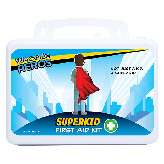 SUPERKID Plastic Waterproof First Aid Kit