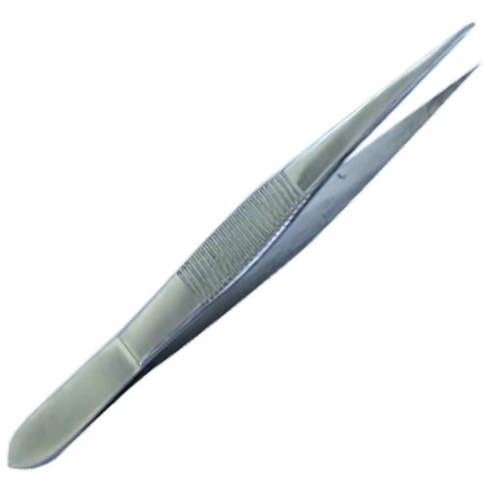 AEROINSTRUMENTS Stainless Steel Fine Forceps 8cm 100 Pack