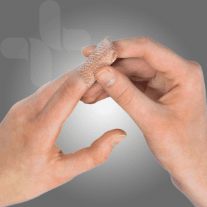 AEROPLAST Premium Fabric Large Fingertip 7.5 x 4.5cm - 12 x Boxes of 25
