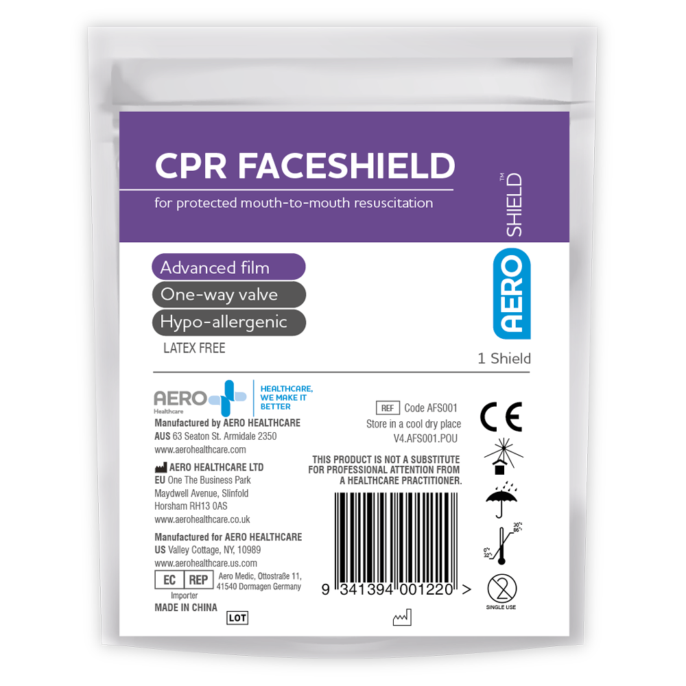 AEROSHIELD Disposable Face Shield 200 Pack