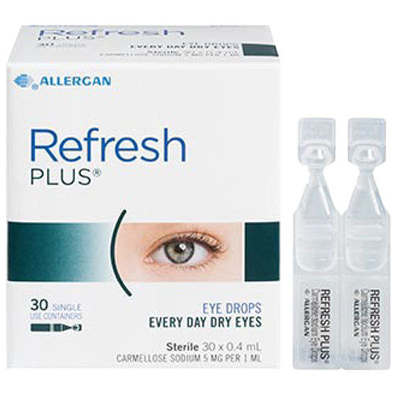 REFRESH Plus Eye Drops 0.4ml Box/30
