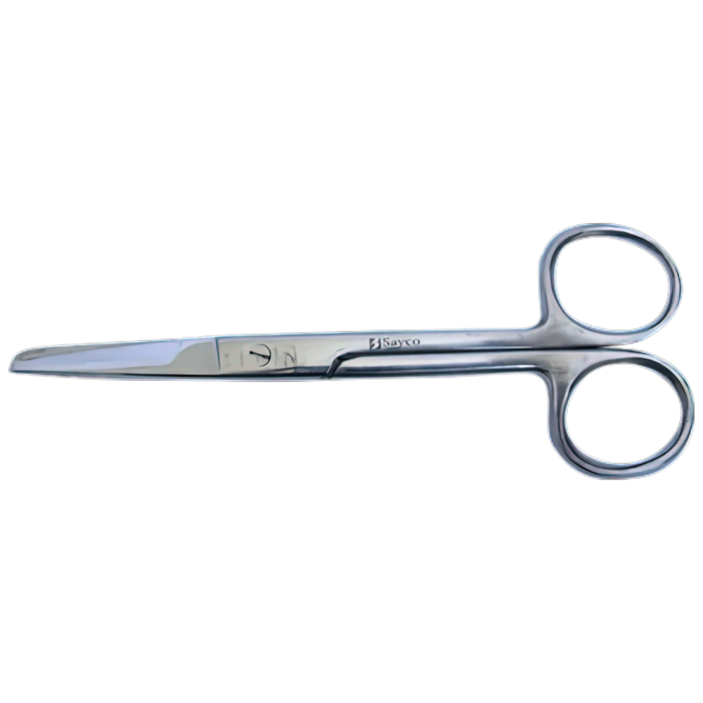 AEROINSTRUMENTS Stainless Steel Sharp/Blunt Scissors 13cm 12 Pack