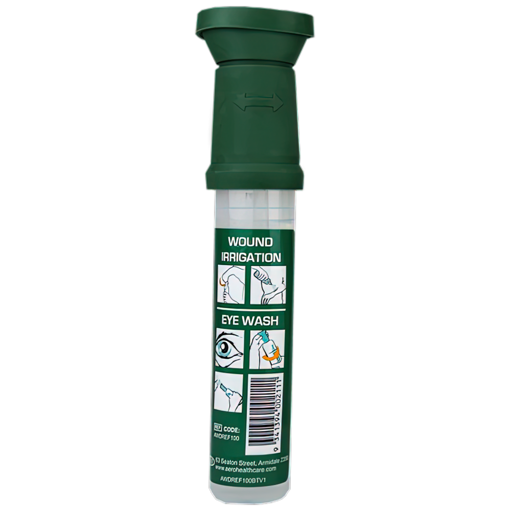 AEROWASH Drop Eyewash Bottle 100mL 25 Pack