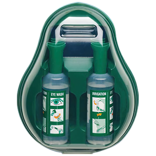 AEROWASH Drop Eyewash Station - 2 x 500mL bottles