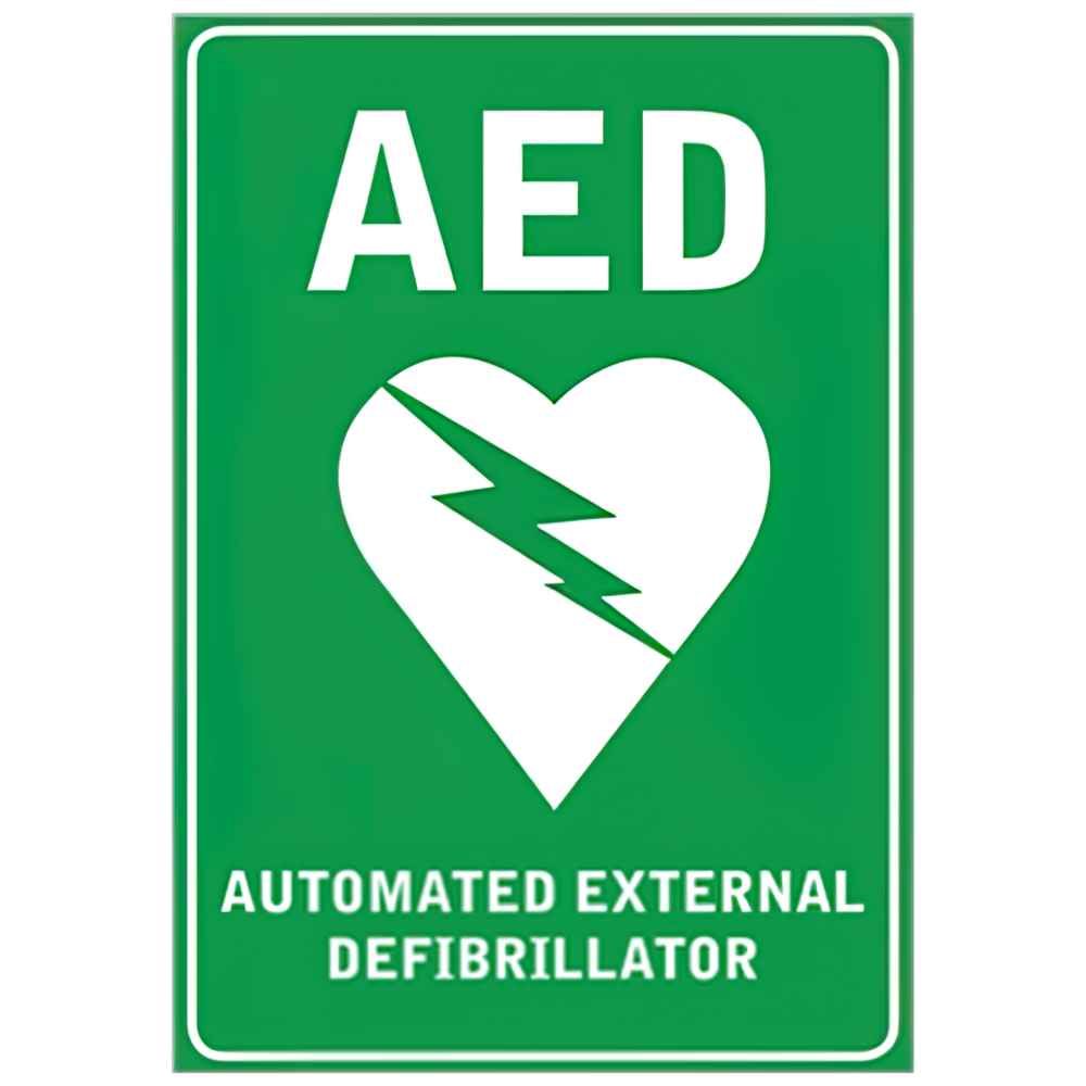CARDIACT AED Sticker 22.5 x 30cm