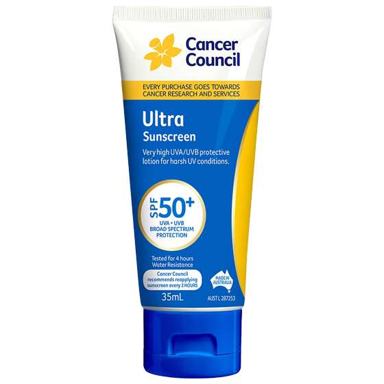 CANCER COUNCIL SPF50+ Ultra Sunscreen Traveller 35mL 35 Pack