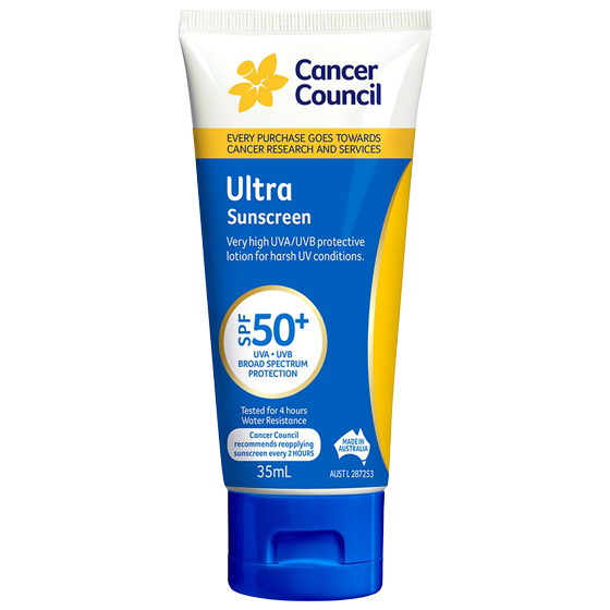 CANCER COUNCIL SPF50+ Ultra Sunscreen Traveller 35mL 60 Pack