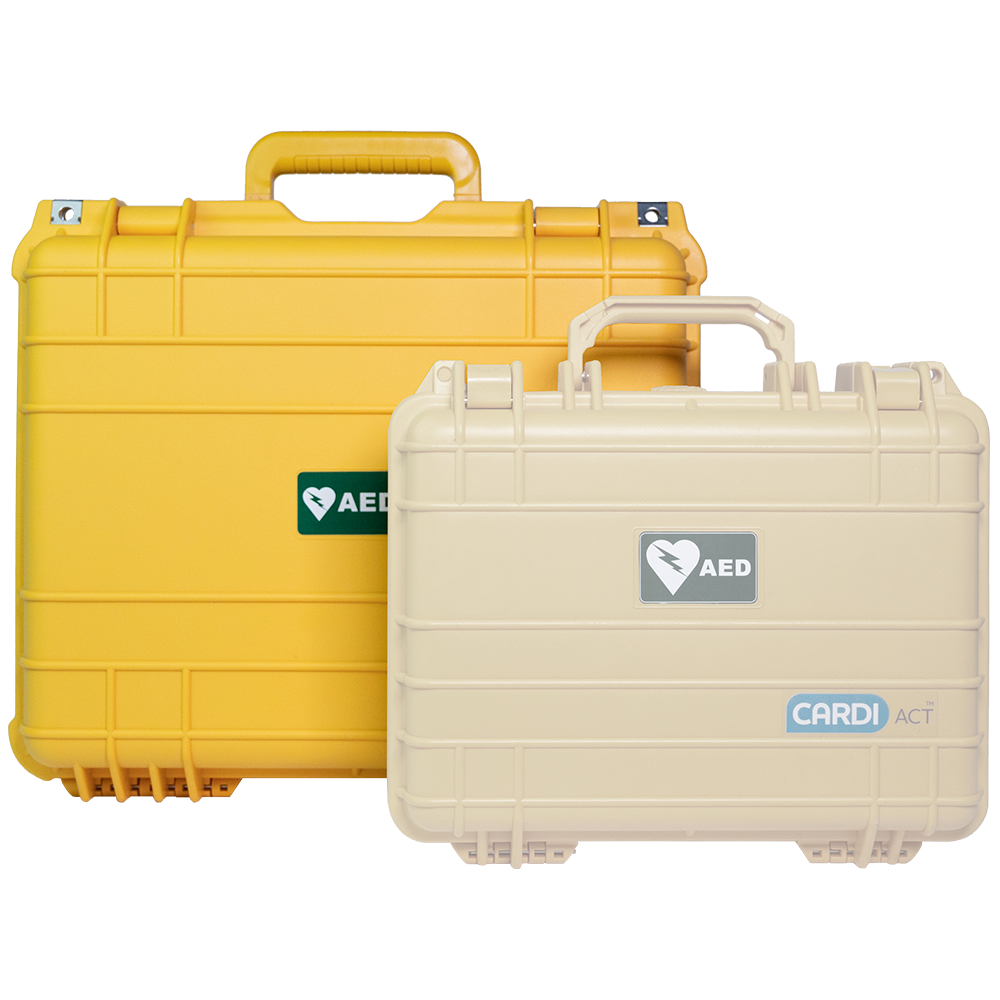 CARDIACT Large Waterproof Tough AED Case