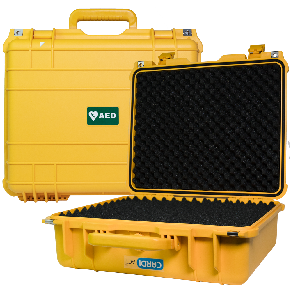 CARDIACT Large Waterproof Tough AED Case
