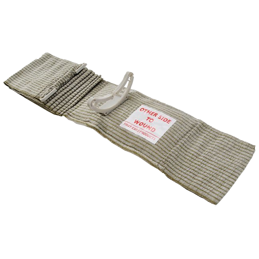 FIRSTCARE Military Trauma & Haemorrhage Control Bandage 10 x 17cm (Green)