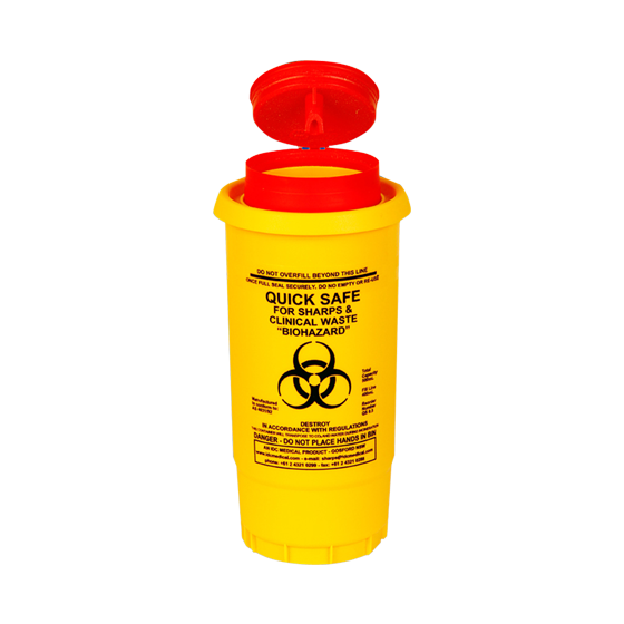 AEROHAZARD Sharps Disposal Container 500mL