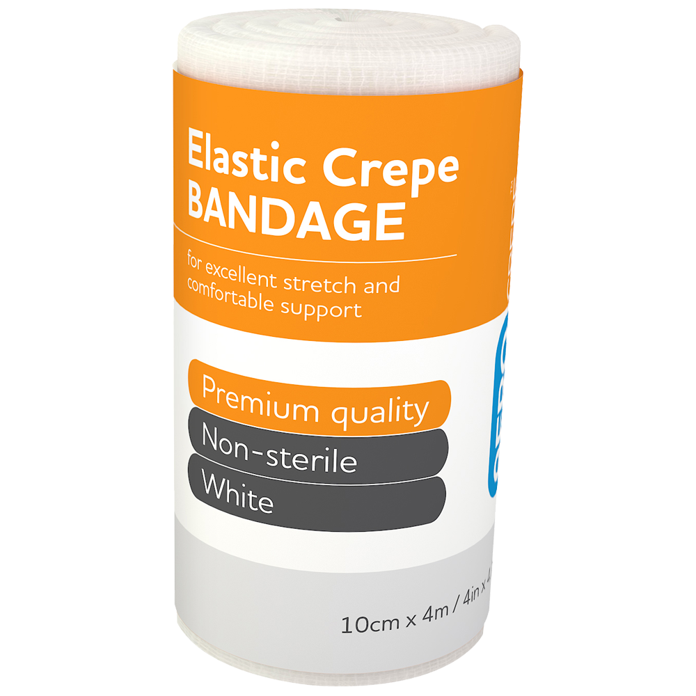AEROCREPE Elastic Crepe Bandage 10cm x 4M 12 Pack