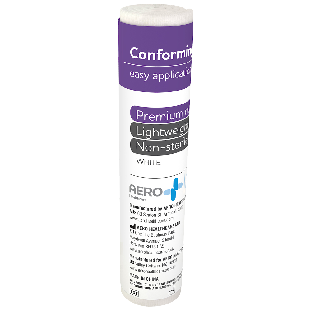 AEROFORM Conforming Bandage 10cm x 4M 12 Pack