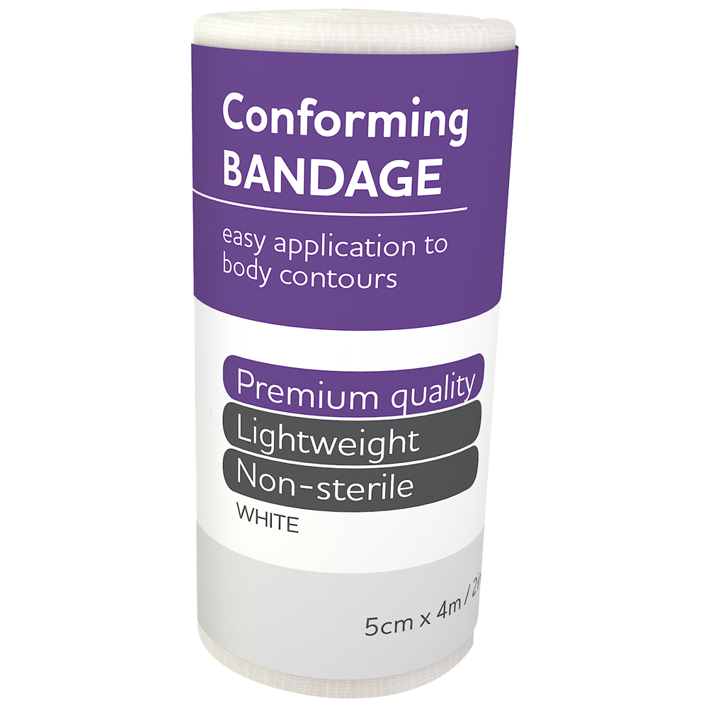 AEROFORM Conforming Bandage 5cm x 4M 12 Pack