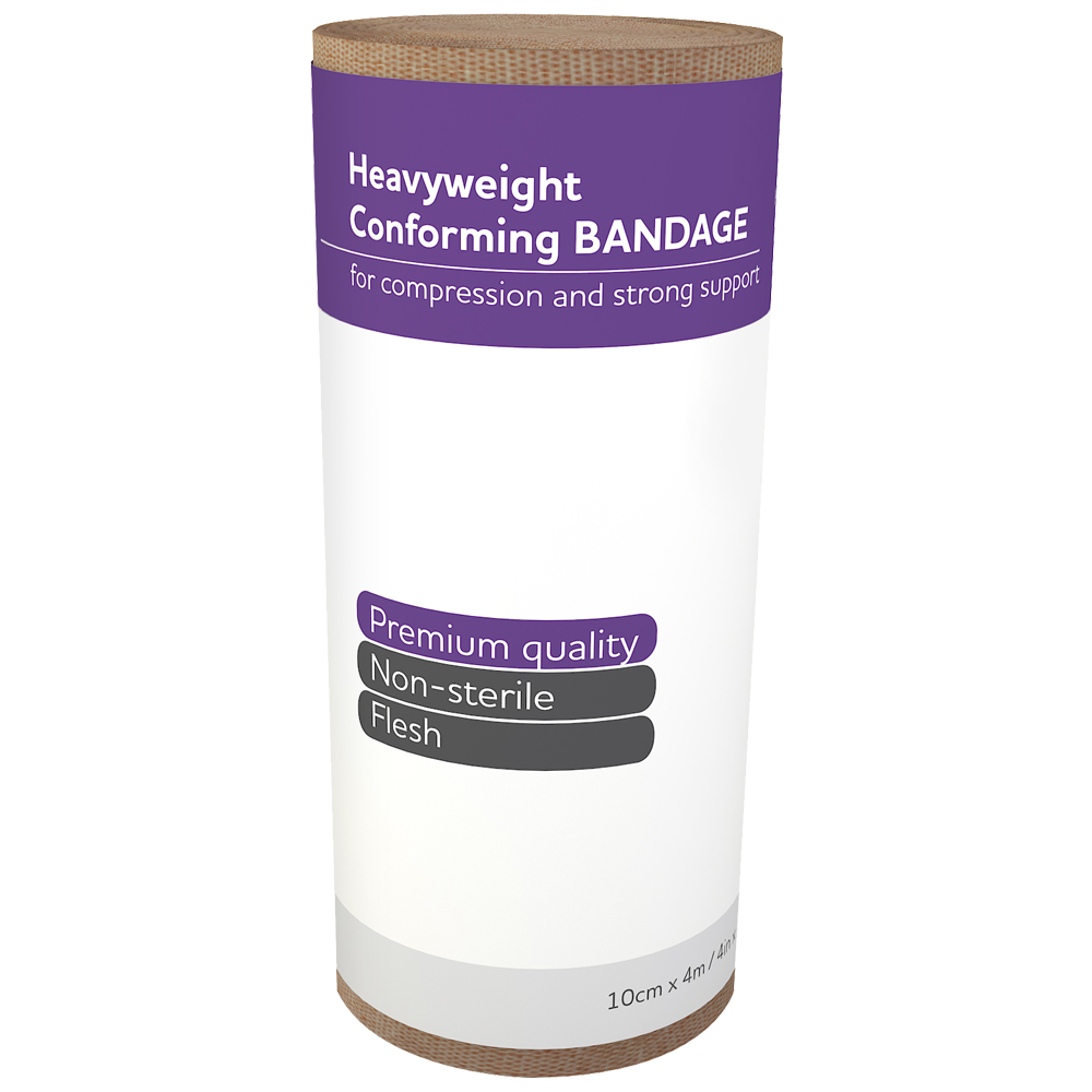 AEROFORM Heavyweight Conforming Bandage 10cm x 4M 12 Pack