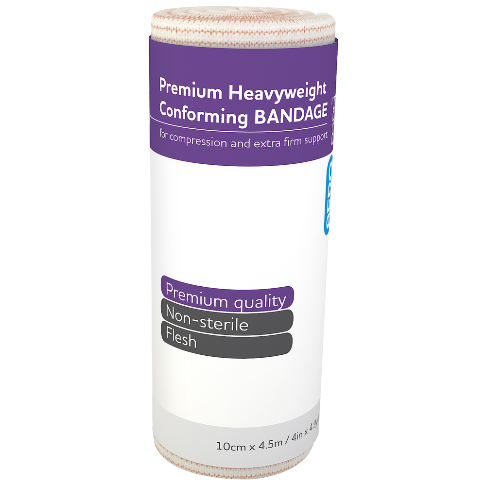 AEROFORM Premium Heavyweight Conforming 10cm x 4.5M 12 Pack