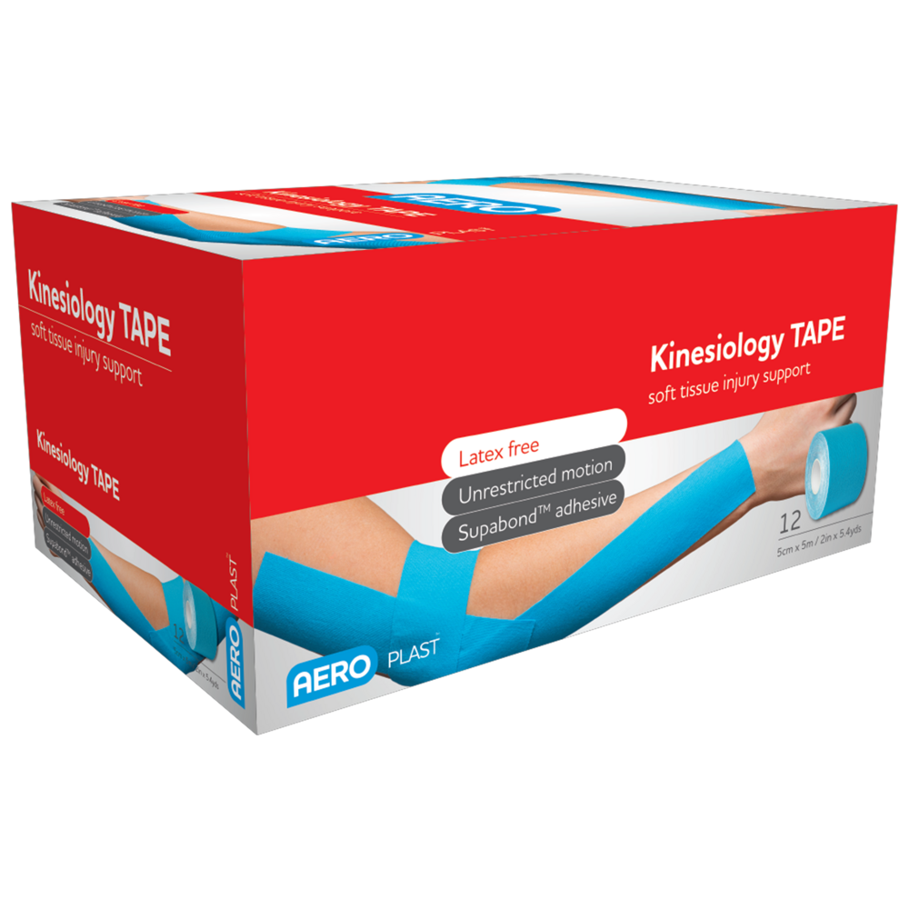 AEROPLAST Kinesiology Tape 5cm x 5M Box of 12