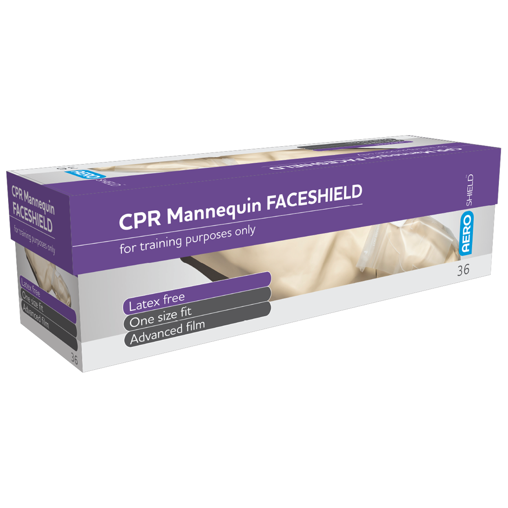AEROSHIELD CPR Manikin Face Shield Roll of 36
