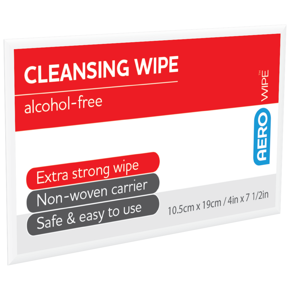 AEROWIPE Alcohol-Free Cleansing Wipes Box of 2000