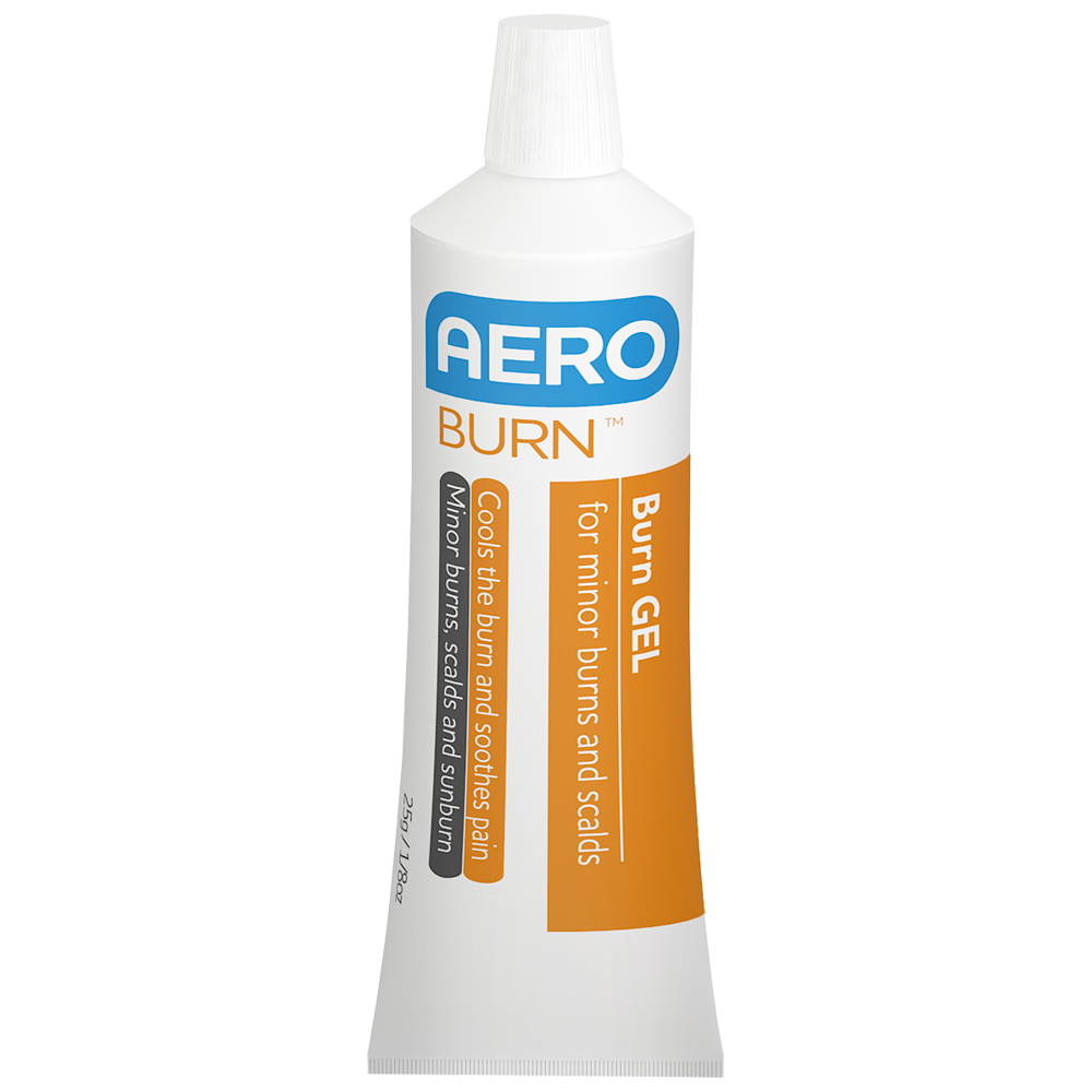 AEROBURN Burn Gel Tube 25g 36 Pack