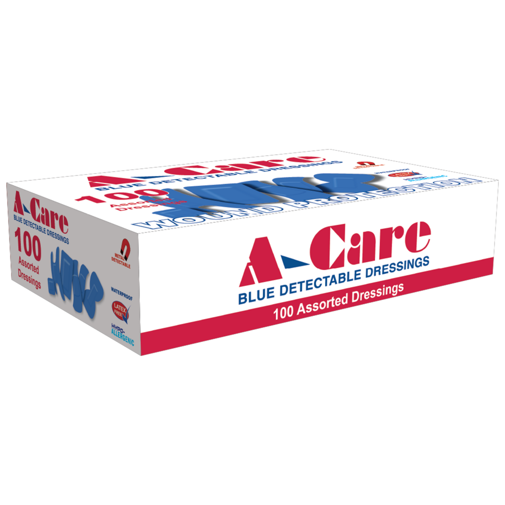 A-CARE Detectable Assorted Dressings 1200 Pack