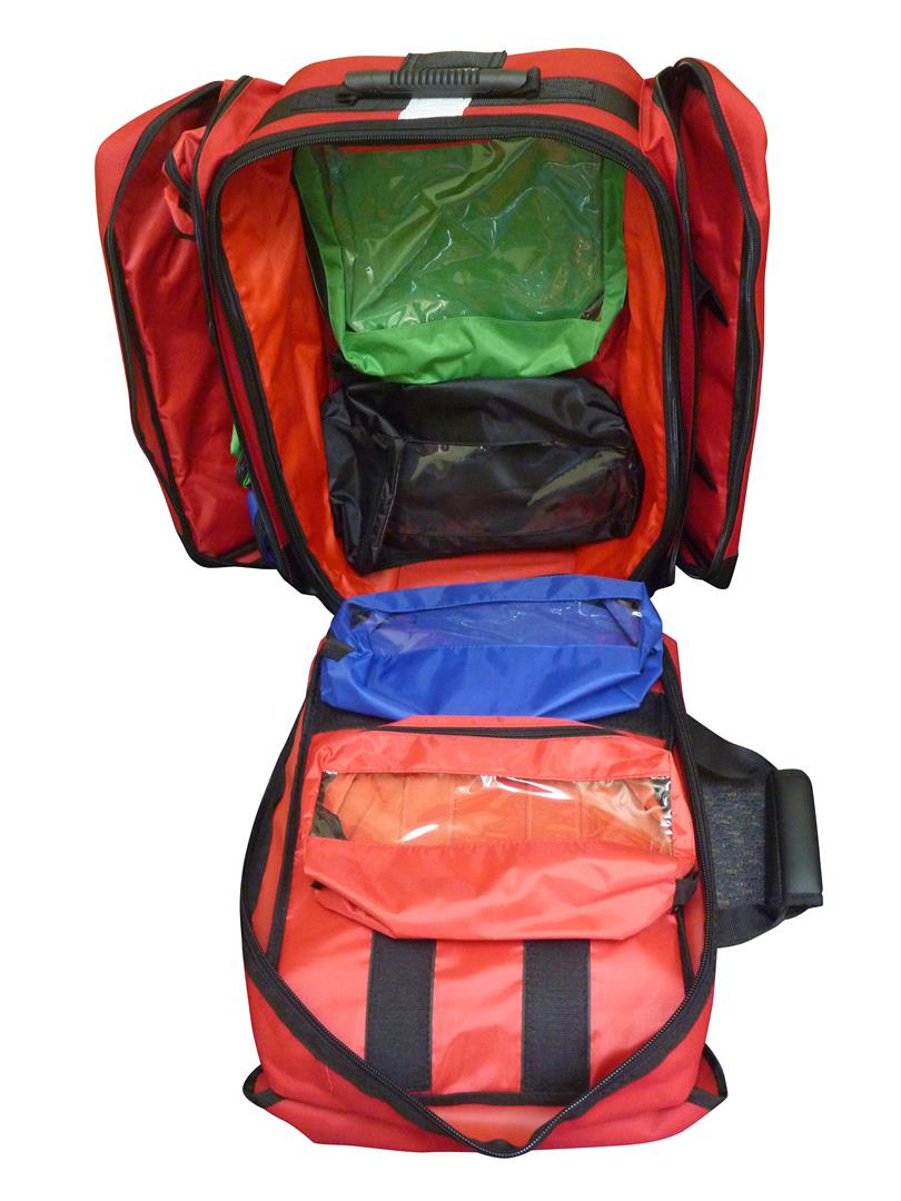 AEROBAG Red Trauma First Aid Backpack 48 x 54 x 32cm