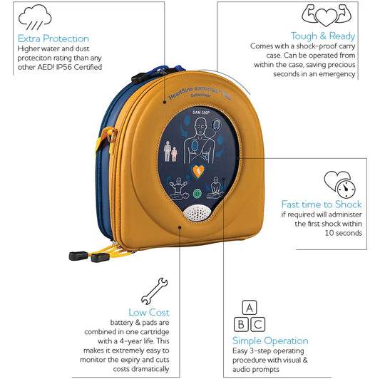 HEARTSINE Samaritan 350P Semi-Automatic Defibrillator