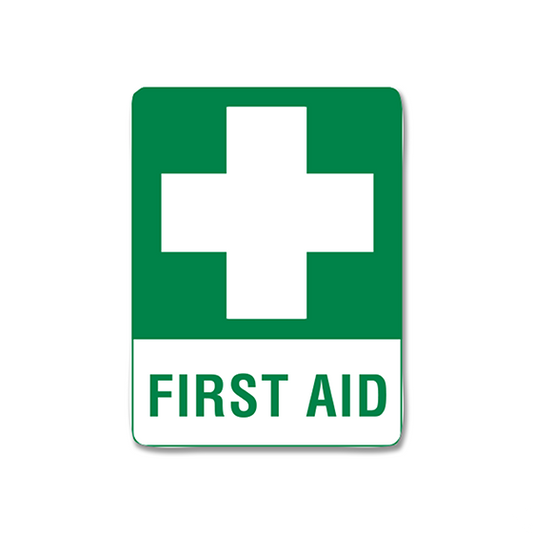 Small Metal First Aid Sign 30 x 22.5cm