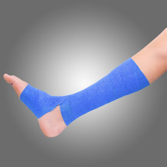 AEROBAN Cohesive Bandage 2.5cm x 4.5M Wrap of 12