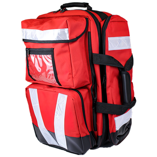 AEROBAG Red Trauma First Aid Backpack 48 x 54 x 32cm