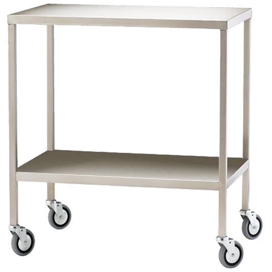 Large Stainless Steel Trolley 110 x 50 x 90.5cm