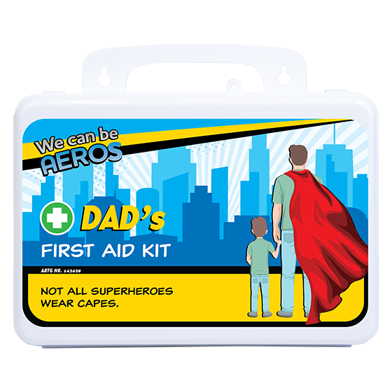 DAD'S 2 Series Plastic Waterproof First Aid Kit 13 x 21 x 7.5cm