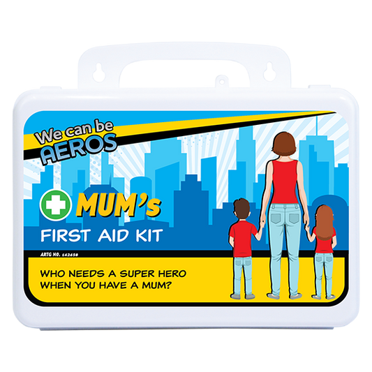 MUM'S 2 Series Plastic Waterproof First Aid Kit 13 x 21 x 7.5cm