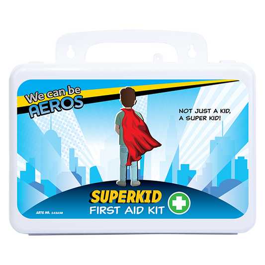 SUPERKID Plastic Waterproof First Aid Kit