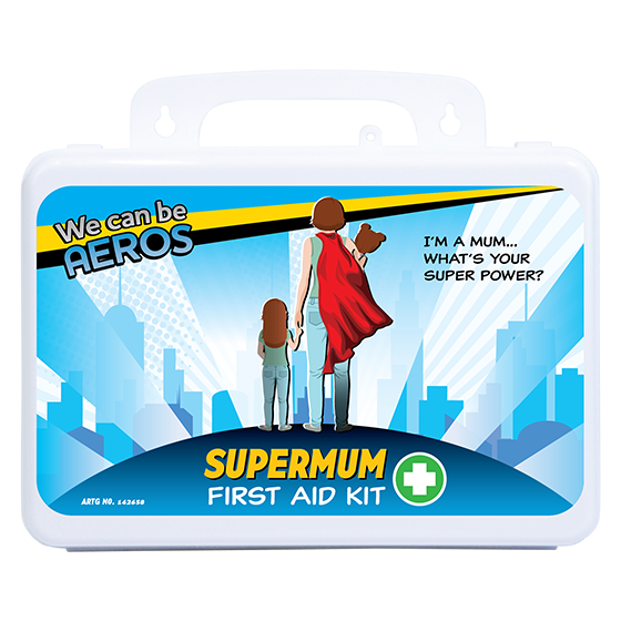 SUPERMUM Plastic Waterproof First Aid Kit