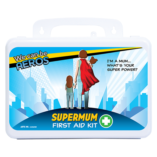 SUPERMUM Plastic Waterproof First Aid Kit