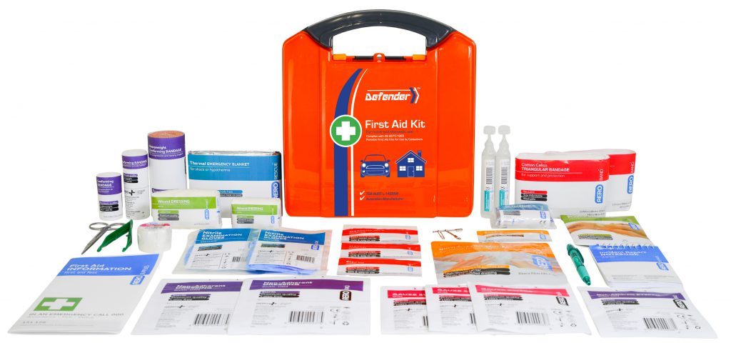 DEFENDER 3 Series Plastic Neat First Aid Kit