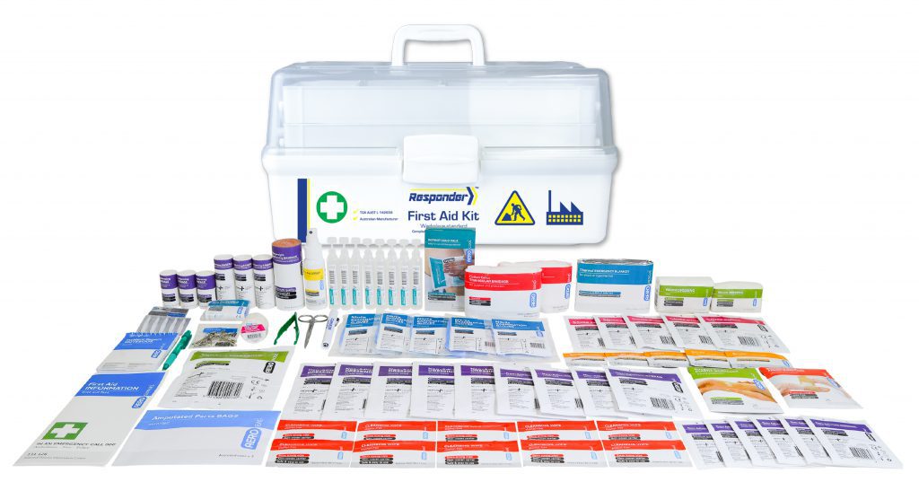 RESPONDER 4 Series Plastic Tacklebox First Aid Kit