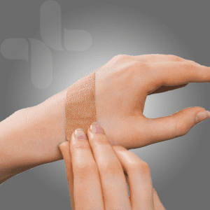 AEROPLAST Premium Fabric X-Wide Strip 7.5 x 2.5cm - 12 x Boxes of 50