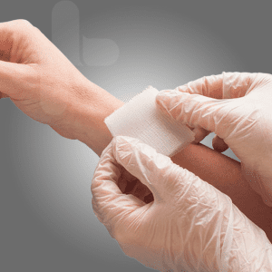 AEROSWAB Sterile White Gauze Swab 5 x 5cm Box of 25 (Packs of 3)