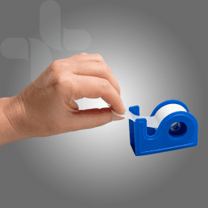 AEROTAPE White Microporous Paper Tape with Dispenser 2.5cm x 9.1M Box of 12