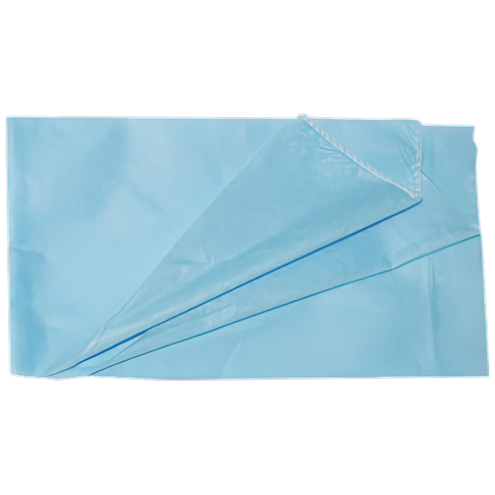 Disposable Blue Spunbond Pillow Case 53 x 45cm 10 Pack