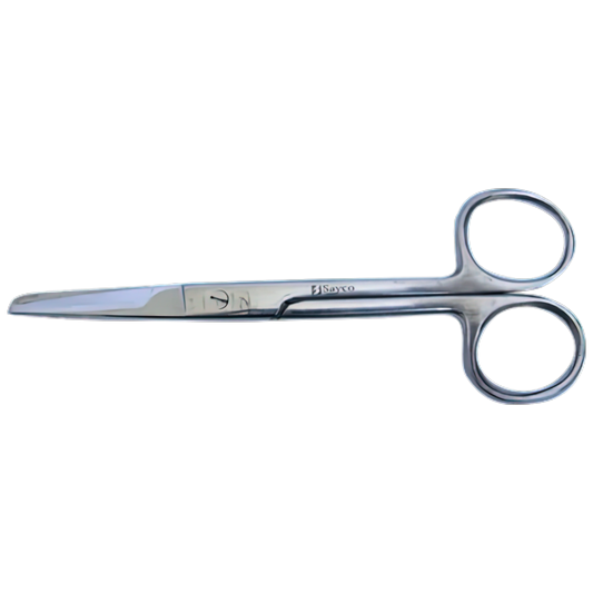 AEROINSTRUMENTS Stainless Steel Sharp/Blunt Scissors 13cm 12 Pack