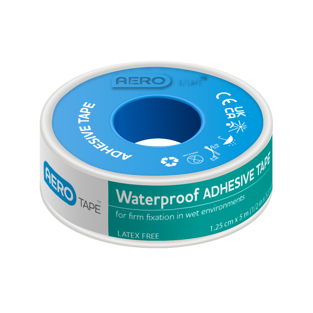 AEROTAPE Waterproof Adhesive Tape 1.25cm x 5M 81 Pack